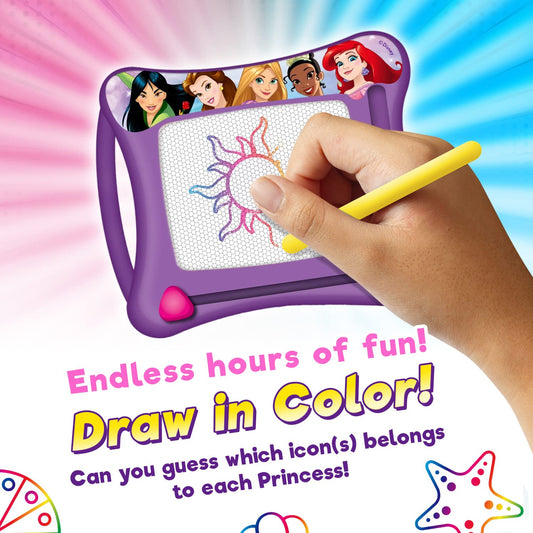 JA-RU Disney Princess Magic Draw board with stylus pen for precise doodling.