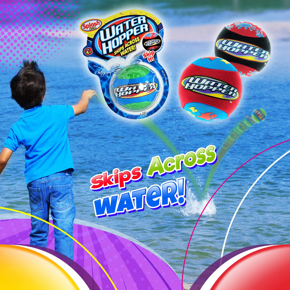 JA-RU Durable stitching beach toy built to last through splash games