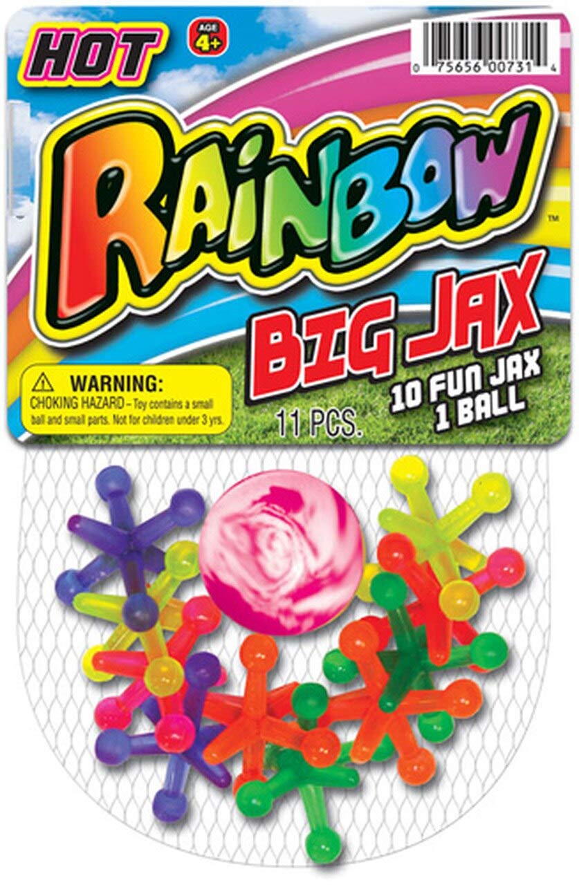 JA-RU exclusive bouncy ball included with the jax set for added fun