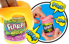 Close-up of squishy putty being squeezed to hear noise.