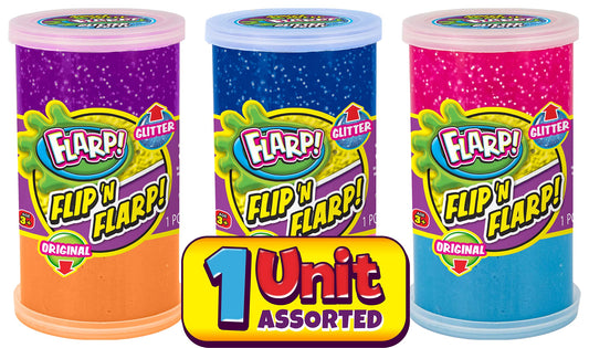 JA-RU Flip & Flarp glitter putty adds sparkle during silly noises play