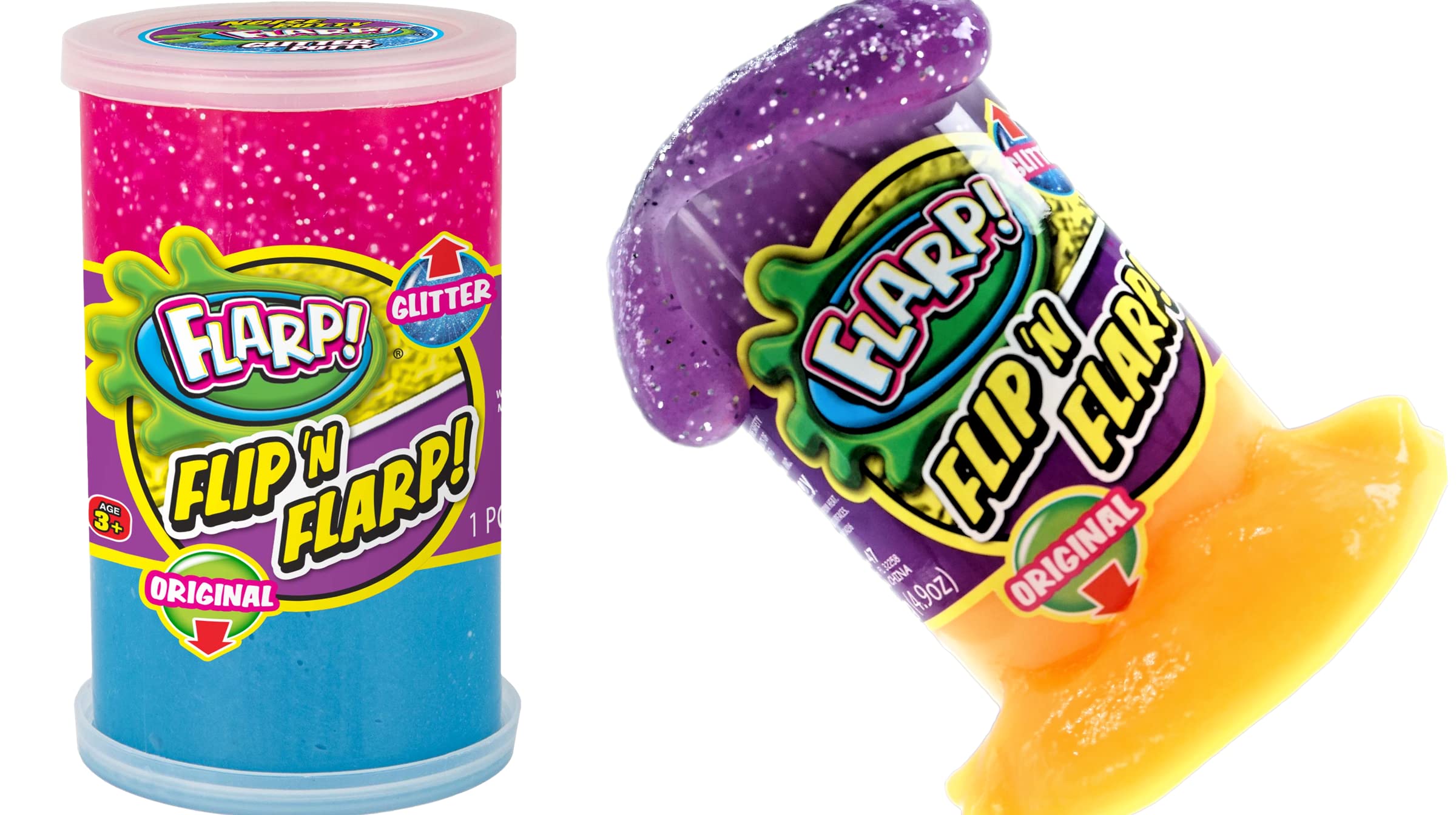 JA-RU Flip & Flarp noise putty original for playful sound-based fun