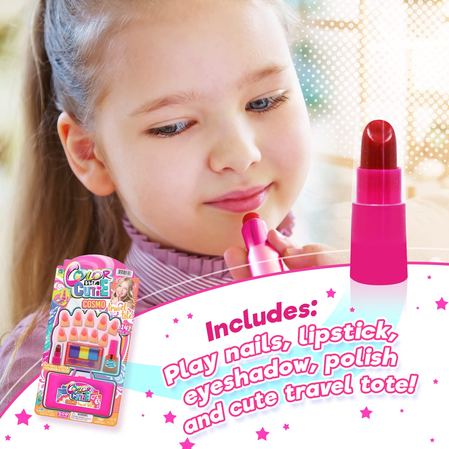 JA-RU nail gloss and fake nails for stylish pretend manicures at home