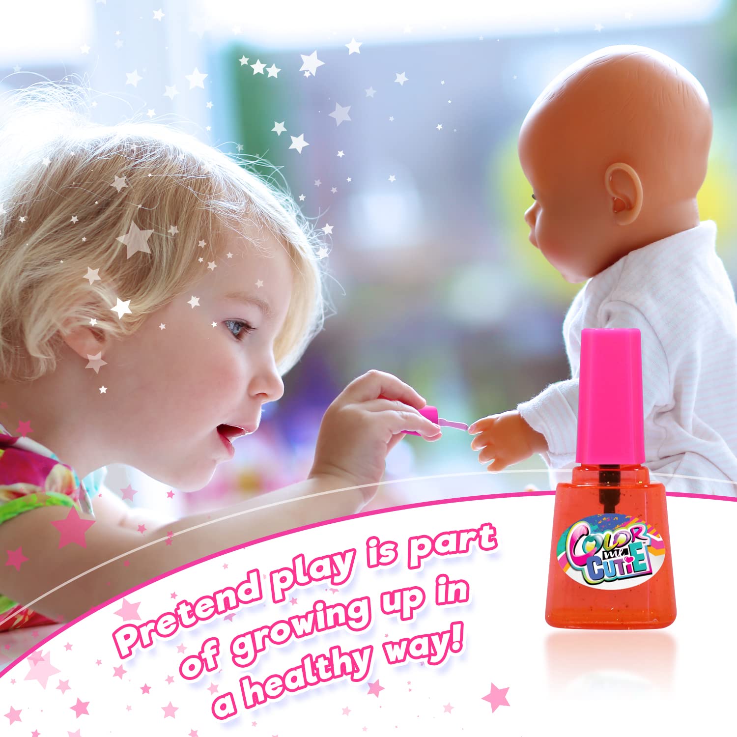 JA-RU makeup toy set supports imaginative princess role-play experiences