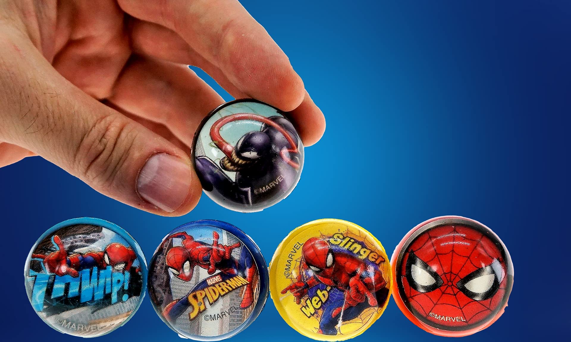 JA-RU Marvel Captain America ball, bright colors for action play