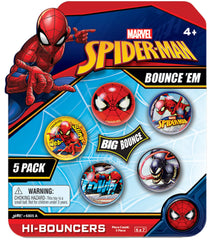 JA-RU Marvel Spiderman bouncy ball spiderman design with high bounce