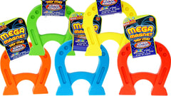 JA-RU Mega Magnet Toy green horseshoe magnet ideal for classroom experiments
