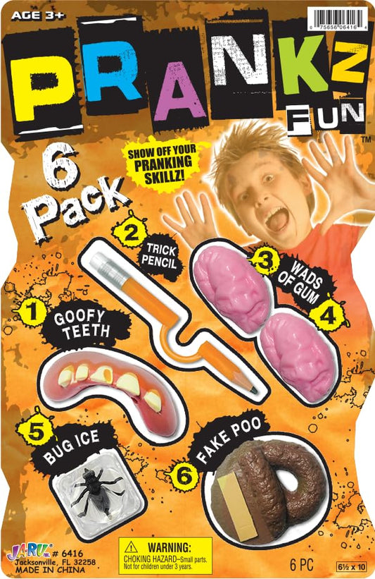 JA-RU Pranks Kit goofy teeth for playful surprises and laughs