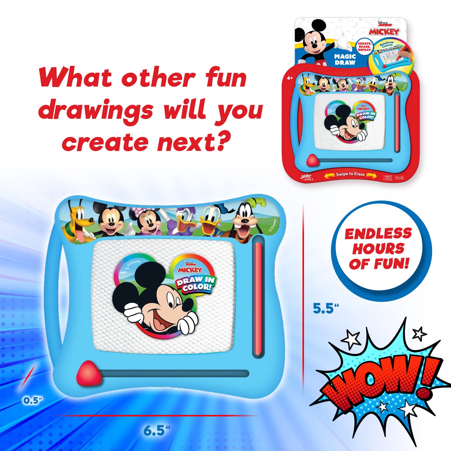JA-RU safety-certified kids toy with non-toxic materials