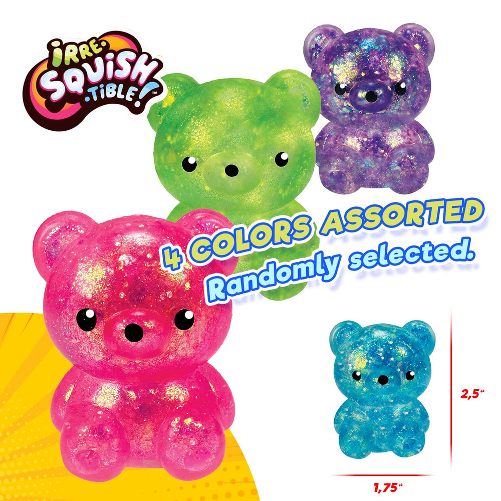JA-RU Squeezy Bear soft stretchy texture supports stress relief