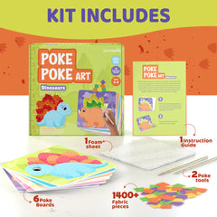 jackinthebox Poke Poke Art Pterosaur poke pad keeps crafting neat and tidy