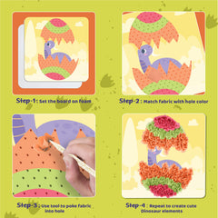 jackinthebox Poke Poke Art Spinosaurus foam board for hands-on design
