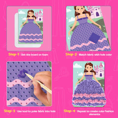jackinthebox Poke Poke Art poke sticks—easy fabric placement and design.