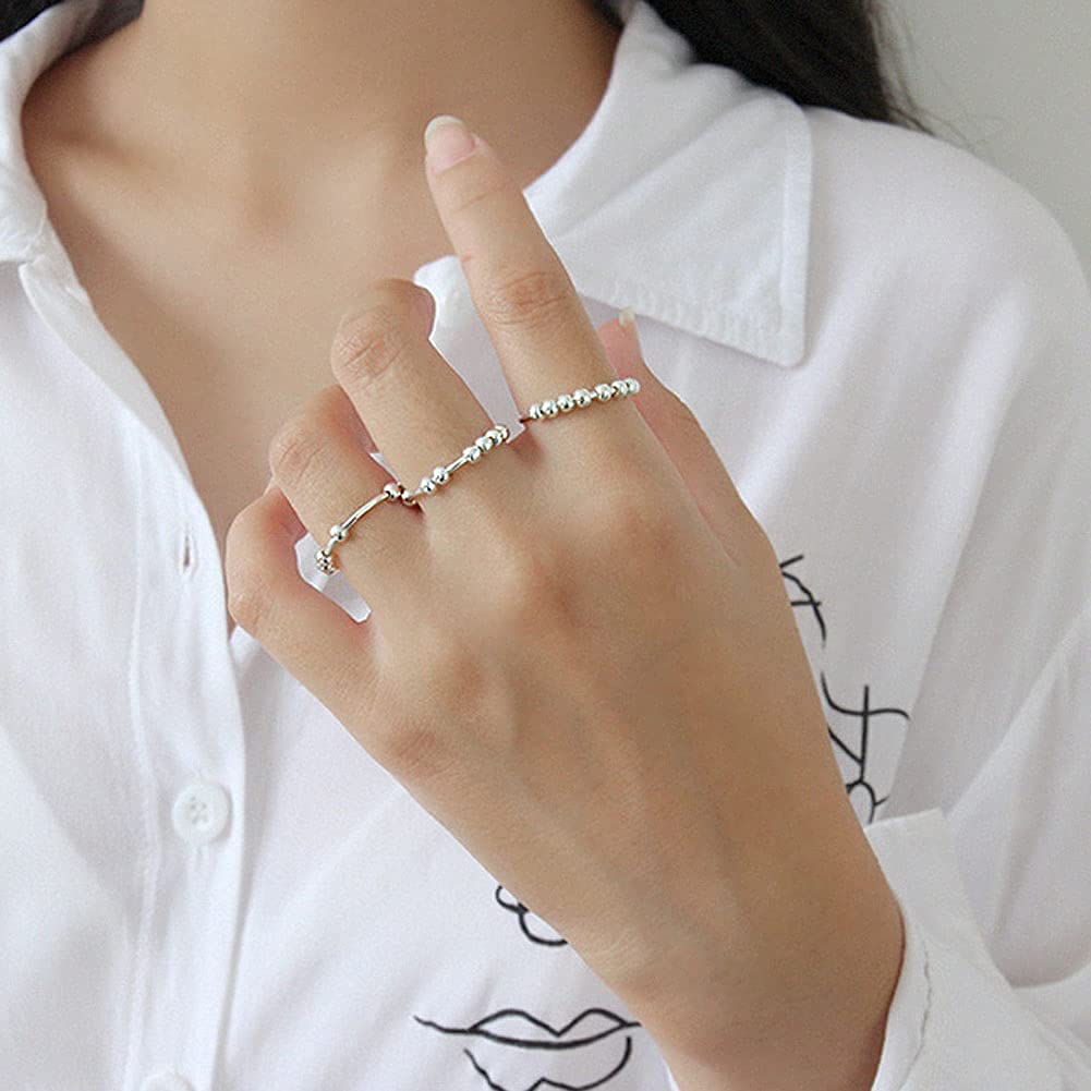 Jacruces unisex spinner ring suitable for both women and men.