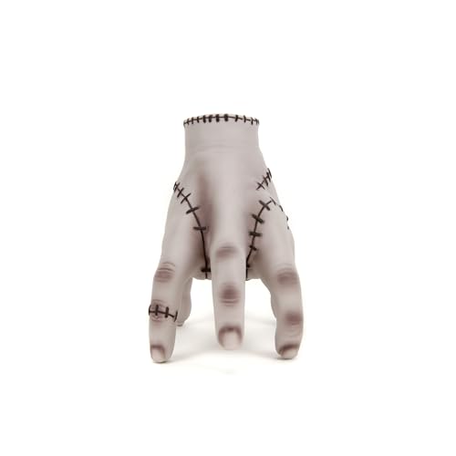 JADA Addams Wednesday Thing RC hand front view showing life-size scale and finish