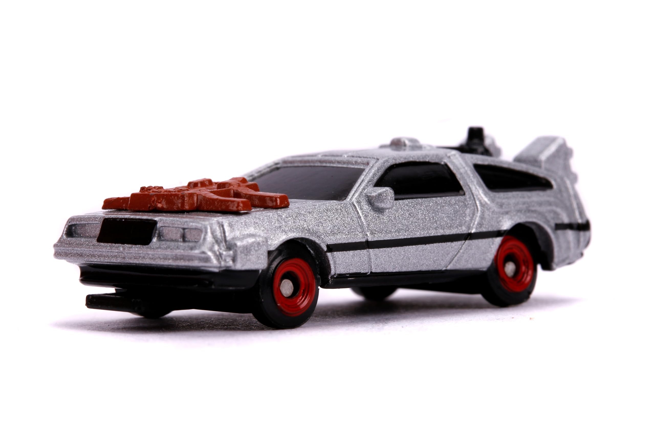 Jada Back To The Future nano time machine rubber tires; realistic texture