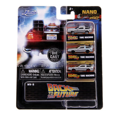 Jada Back To The Future nano time machine screen-accurate details; hobby-grade
