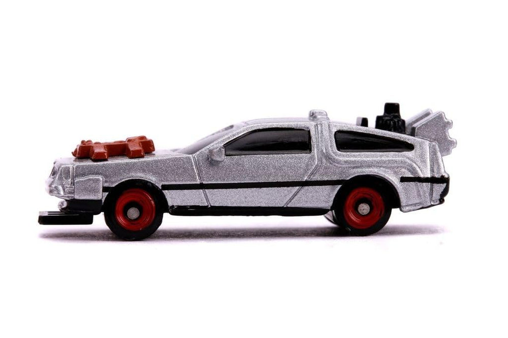 Jada Back To The Future nano time machine three-pack; complete set for fans