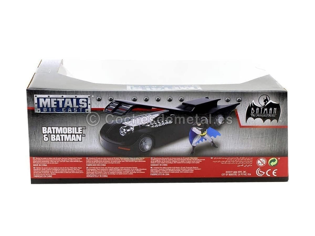 Durable metal construction supports long-lasting display.