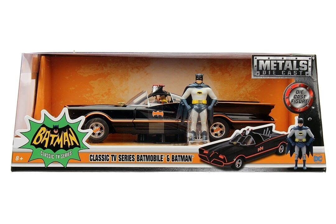 Jada Batman figure 2.75 inch included for classic pairing.