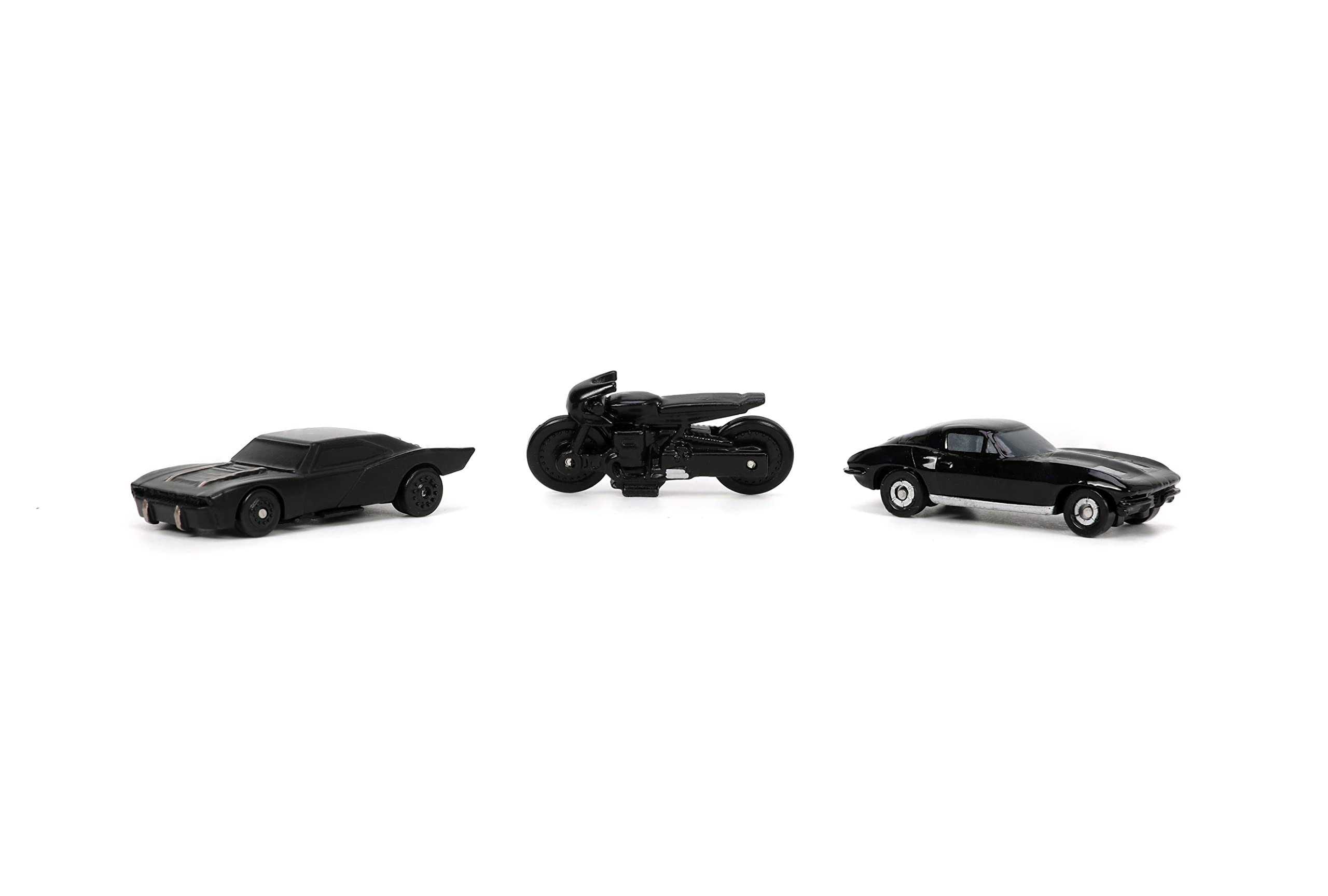 Jada Batmobile Nano Hollywood Rides wheels detail emphasizes durable die-cast quality