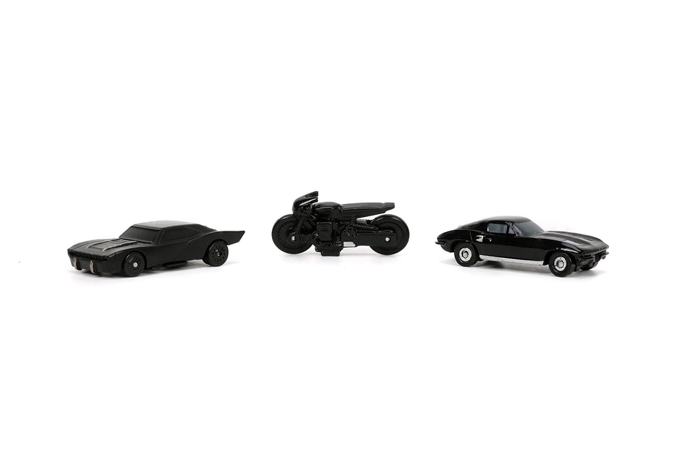 Jada Batmobile Nano Hollywood Rides wheels detail emphasizes durable die-cast quality