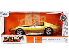 Jada Big Time Muscle 1:24 Corvette Stingray ZL-1 display-ready collector piece.