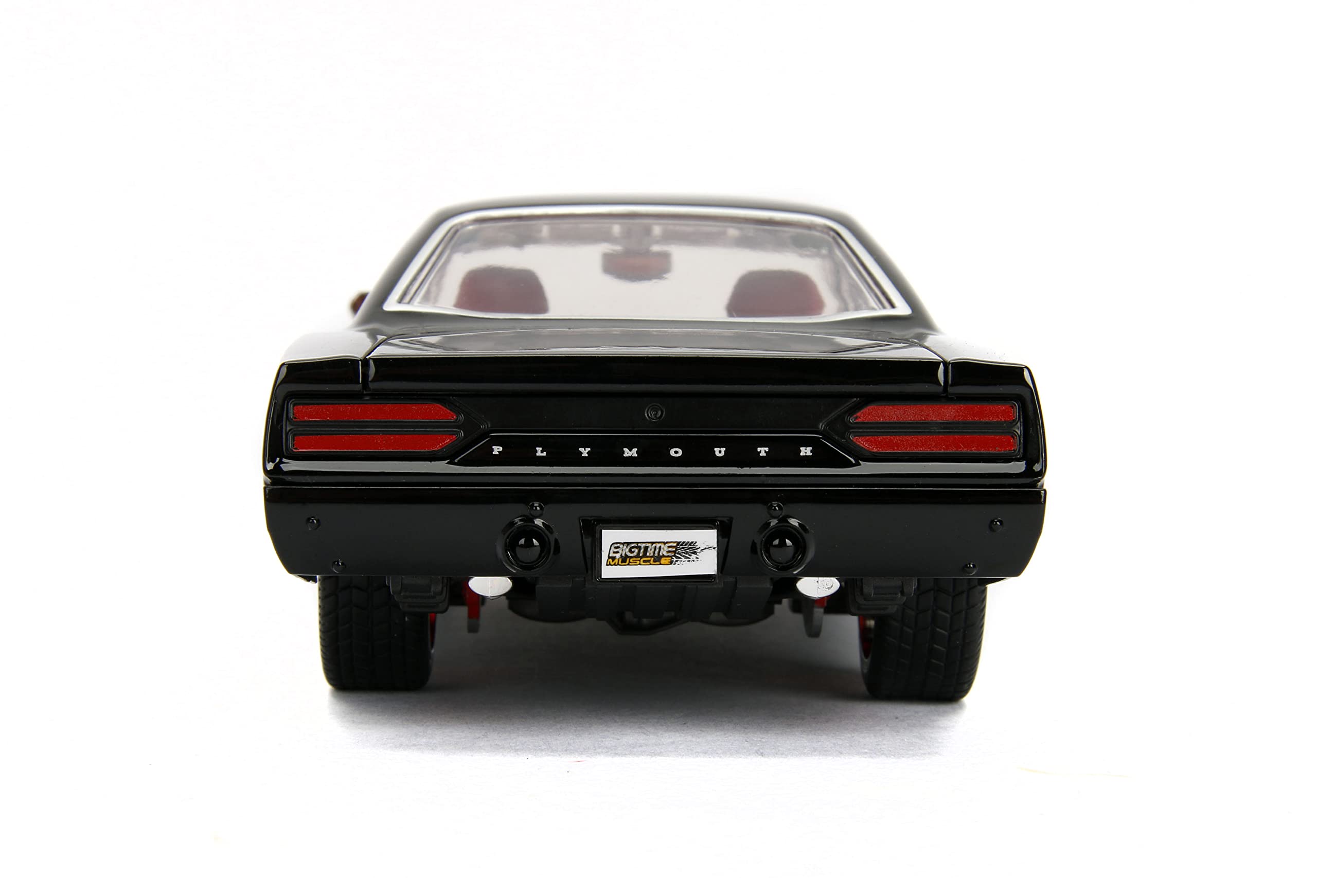Jada Big Time Muscle 1:24 detailed interior for authentic cockpit feel.