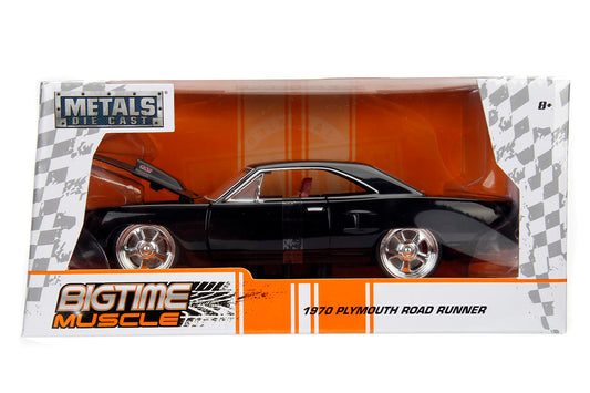 Jada Big Time Muscle 1:24 opening hood highlight for display.