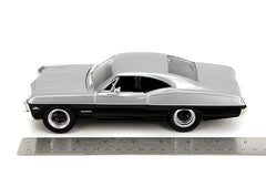 Jada BigTime Muscle Impala SS trunk opens to reveal interior detailing.
