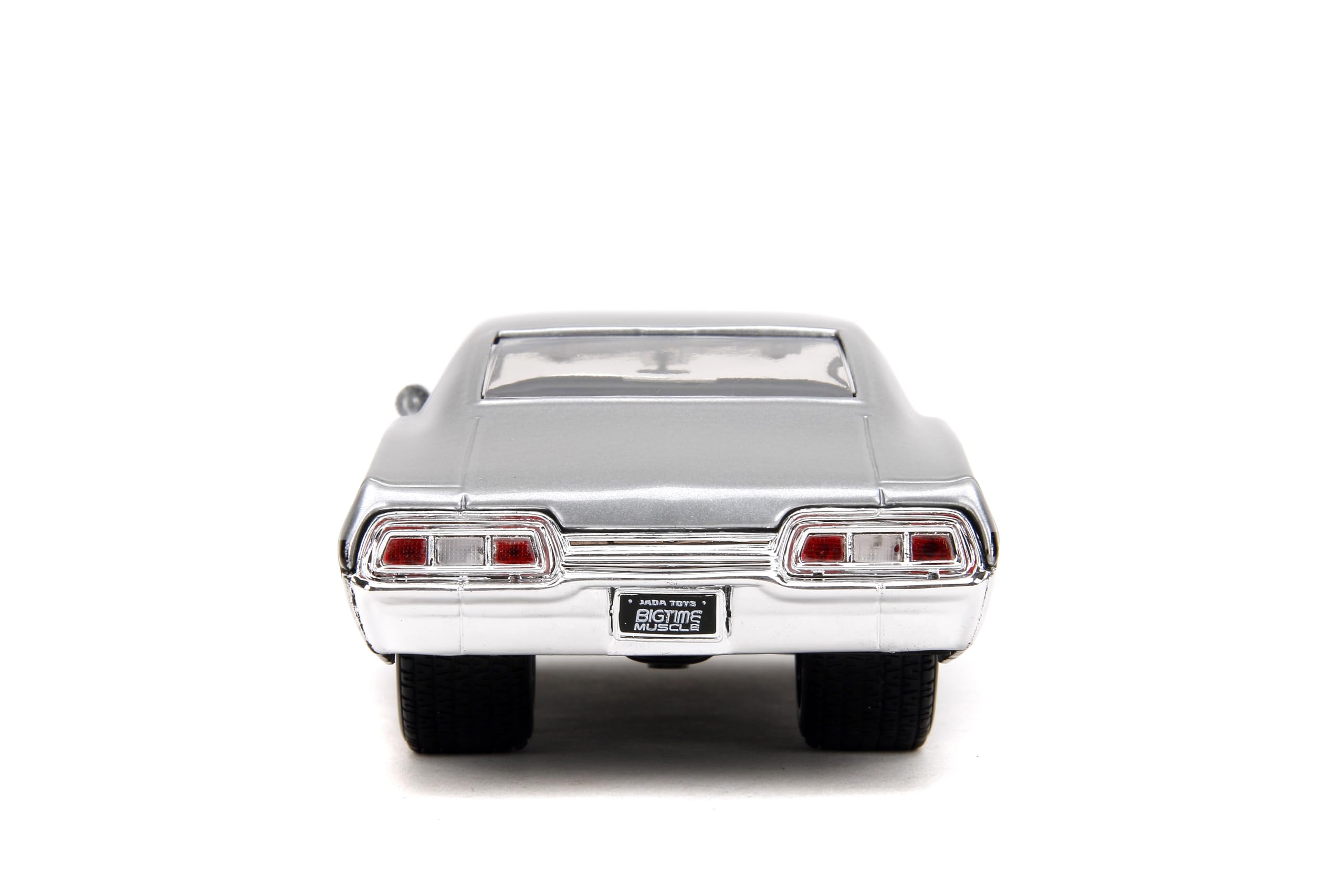 Jada BigTime Muscle Impala SS top view shows interior alignment.