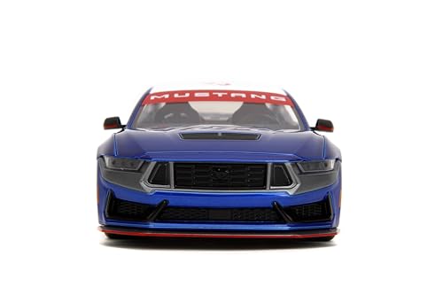 Jada Bigtime Muscle Mustang GT Dark Horse interior detail for collectors.