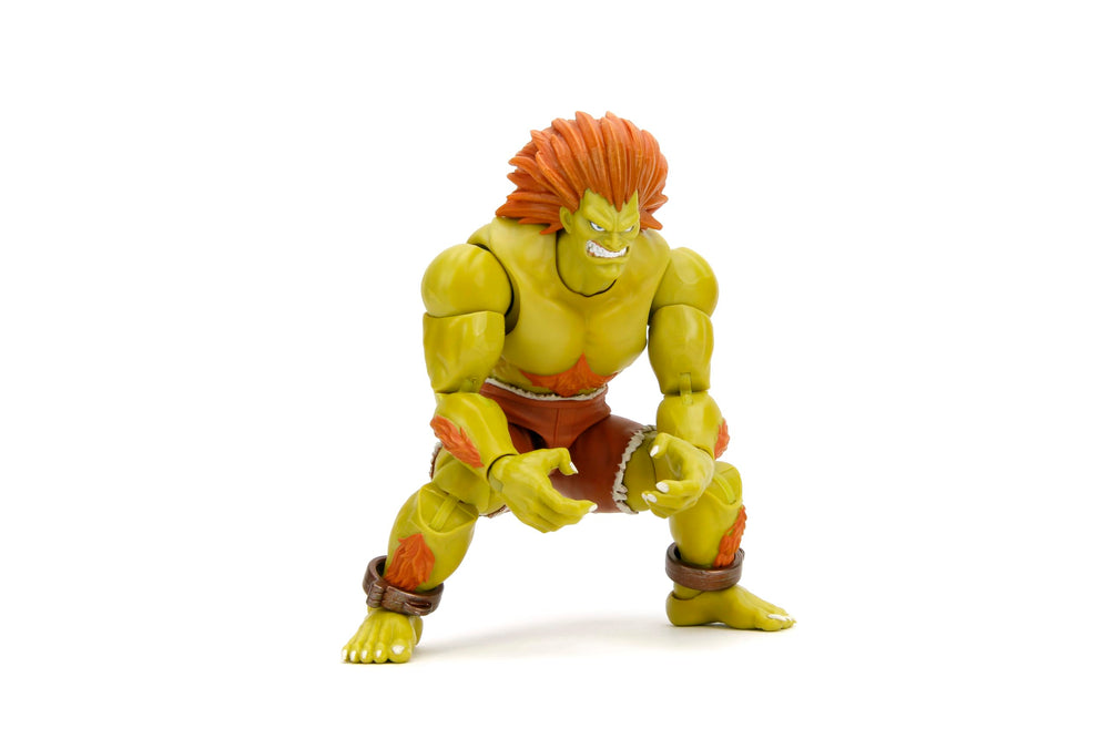 Jada Blanka deluxe figure in 1:12 scale ready for display and posing