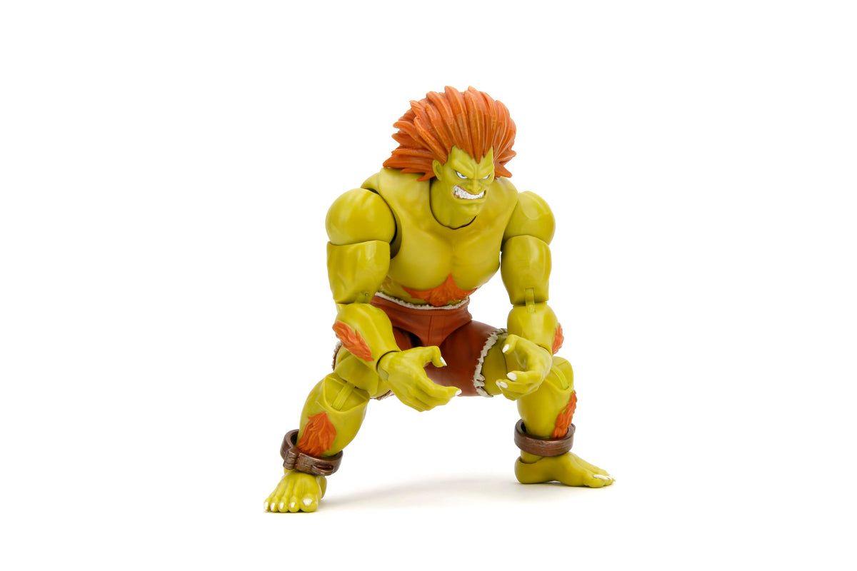 Jada Blanka deluxe figure in 1:12 scale ready for display and posing