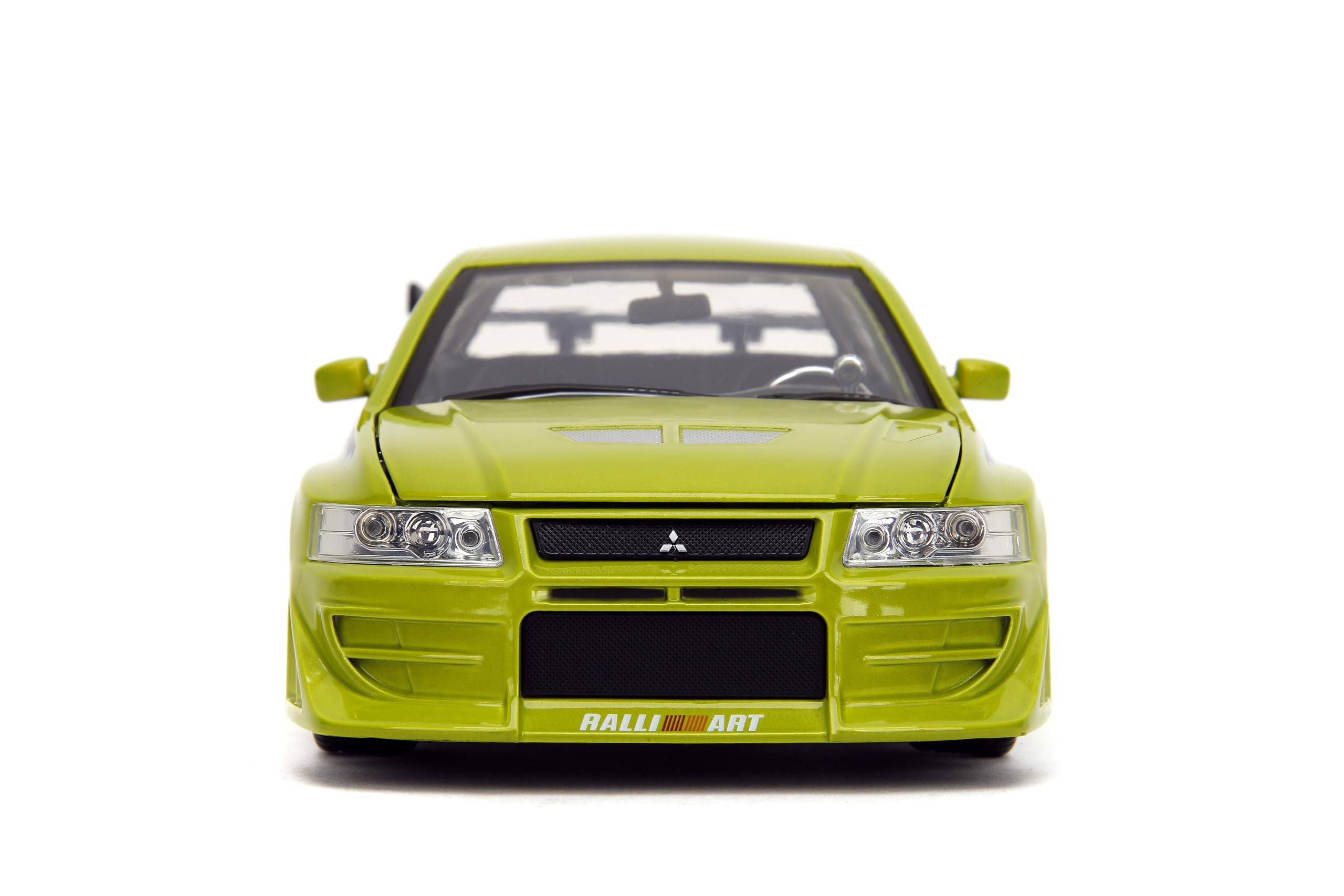 Jada Brian's Mitsubishi Evo VII interior and trunk detail for display versatility.