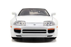Jada Brian's Toyota Supra 1:24 interior detail for collectible realism.