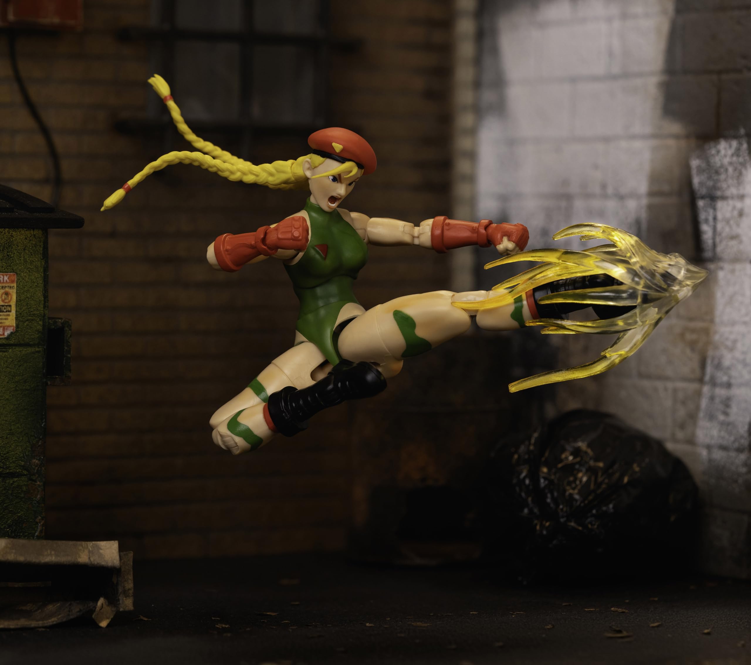 Jada Cammy 6-inch figure fits seamlessly into existing Street Fighter collections.