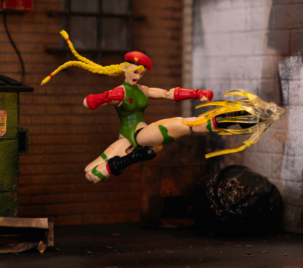 Jada Cammy 6-inch figure fits seamlessly into existing Street Fighter collections.