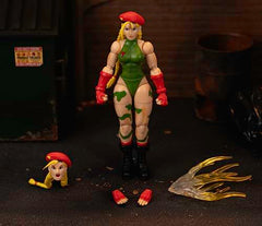Jada Cammy interchangeable heads enable varied poses and dynamic action scenes.