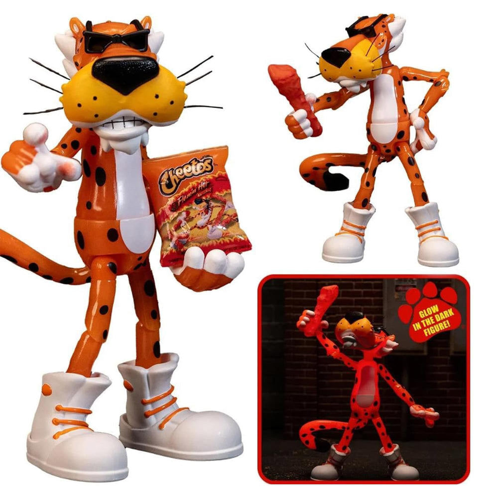 Chester's cool kicks and accessories from Jada Toys enhance display realism.