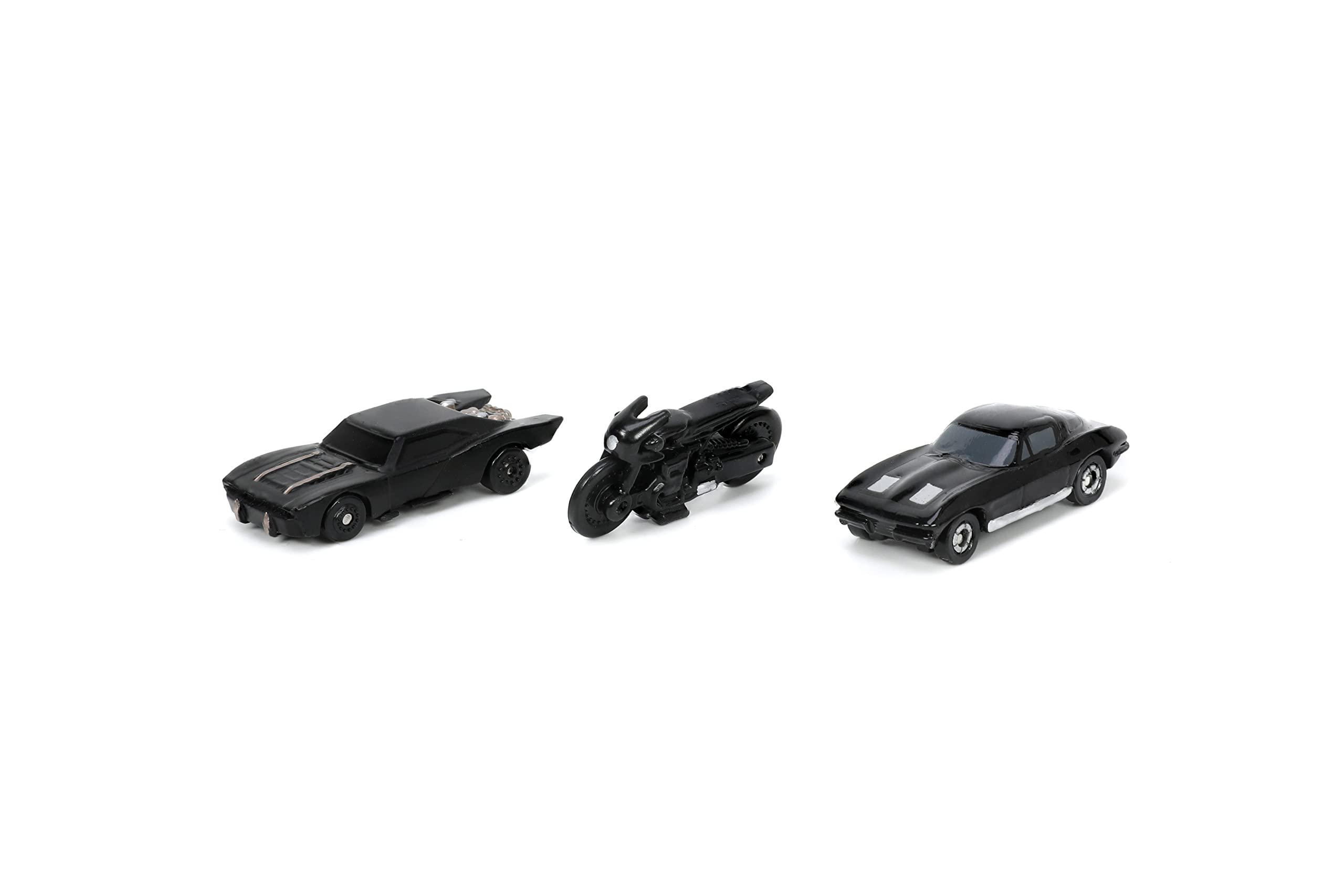 Jada Corvette Nano Hollywood Rides top view highlights sleek lines for collectors