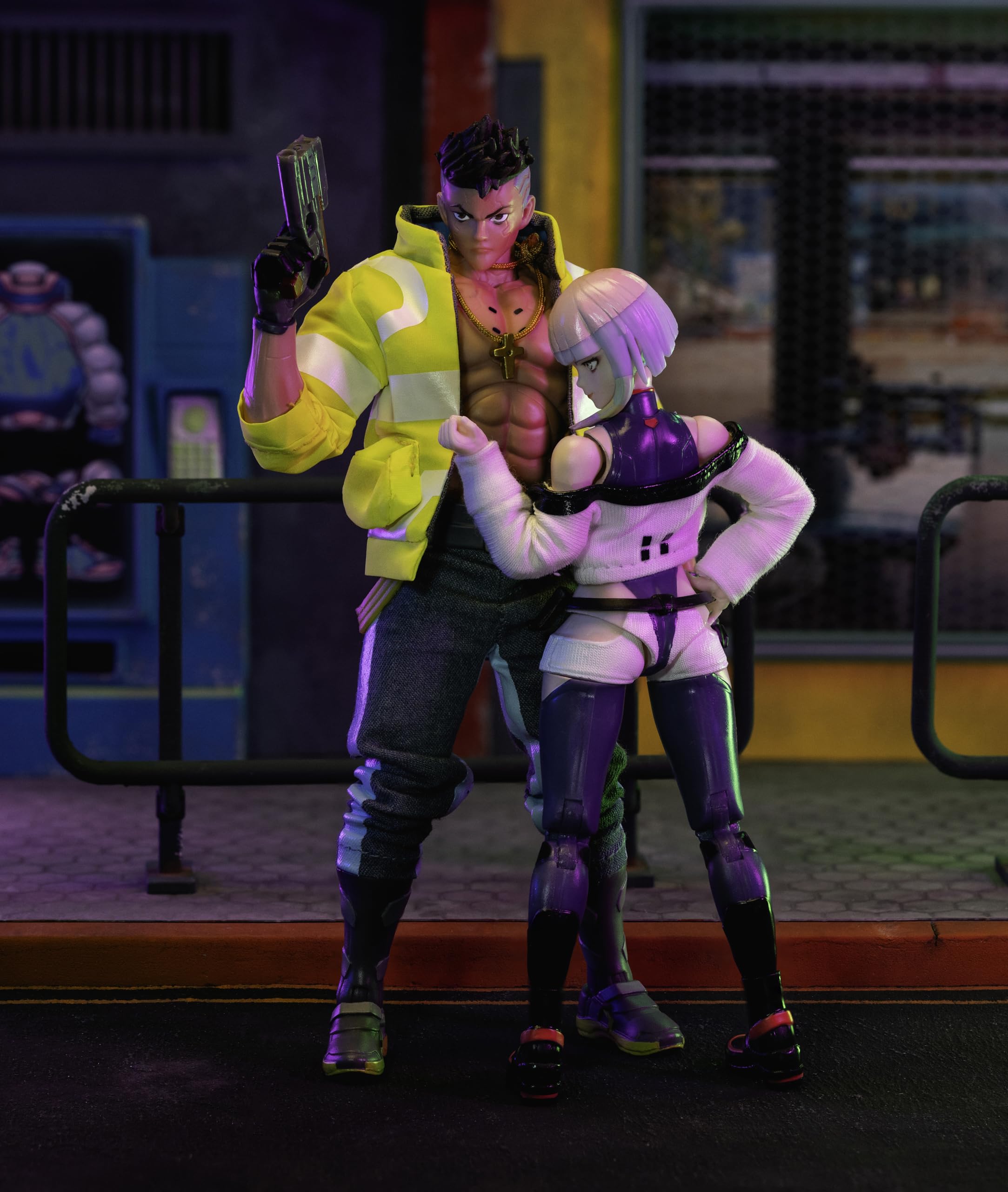 Jada David Martinez detailed sculpt enhancing Cyberpunk authenticity