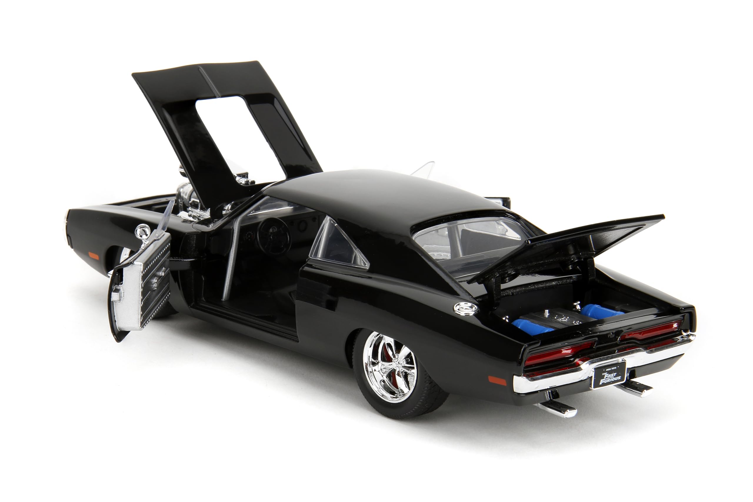 Jada Die-Cast Charger black finish image underscores iconic styling for collectors.