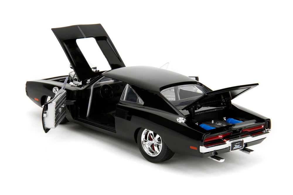 Jada Die-Cast Charger black finish image underscores iconic styling for collectors.
