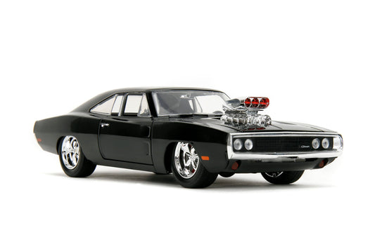 Jada Die-Cast Charger engine close-up highlights intricate craftsmanship for display and conversation starters.