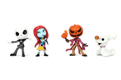 Jada Nightmare Before Christmas 4-pack die-cast figures for premium display and collection.