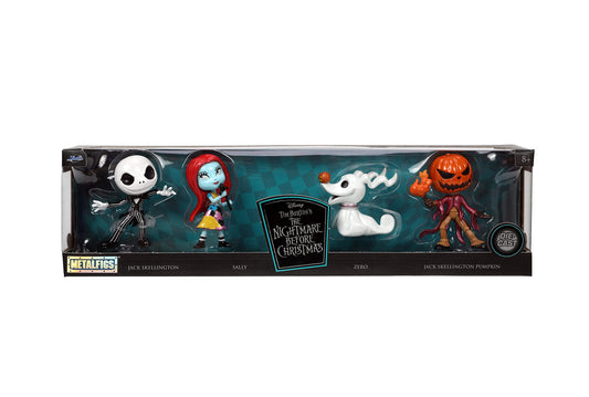 Jada Nightmare Before Christmas 2.5-inch figures offering sturdy weight and shelf presence.