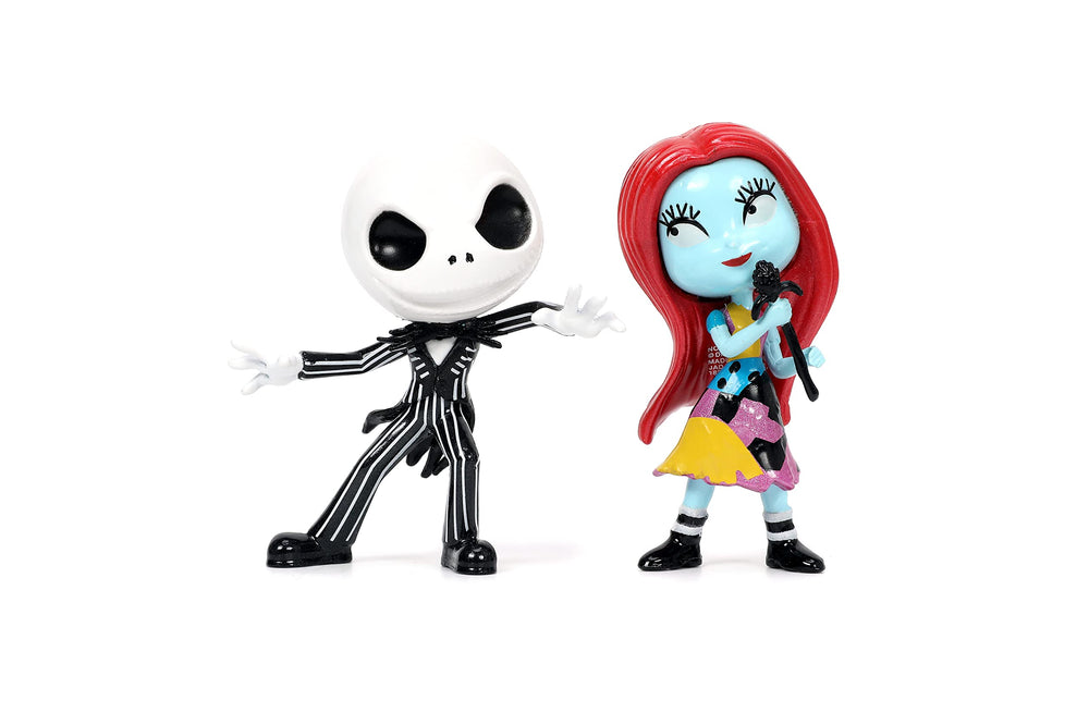 Jada Nightmare Before Christmas 4-pack showcases licensed Disney design on a compact scale.