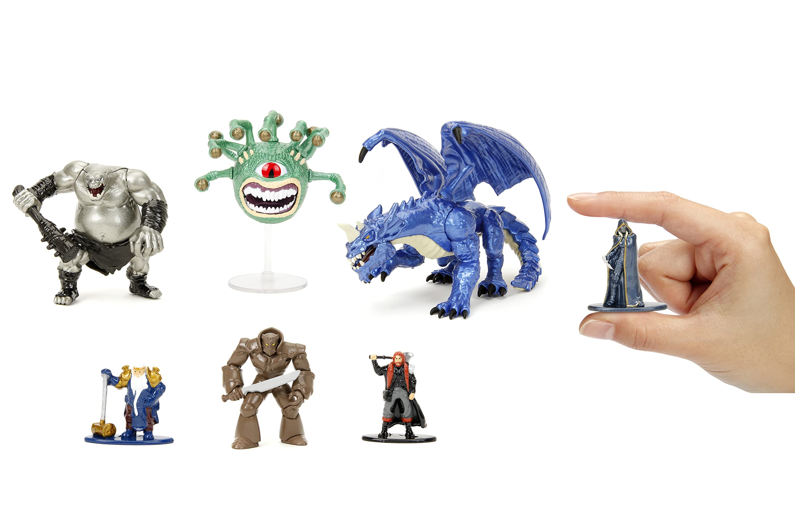 Jada DND mega pack authentic licensed characters in miniature form for fans.