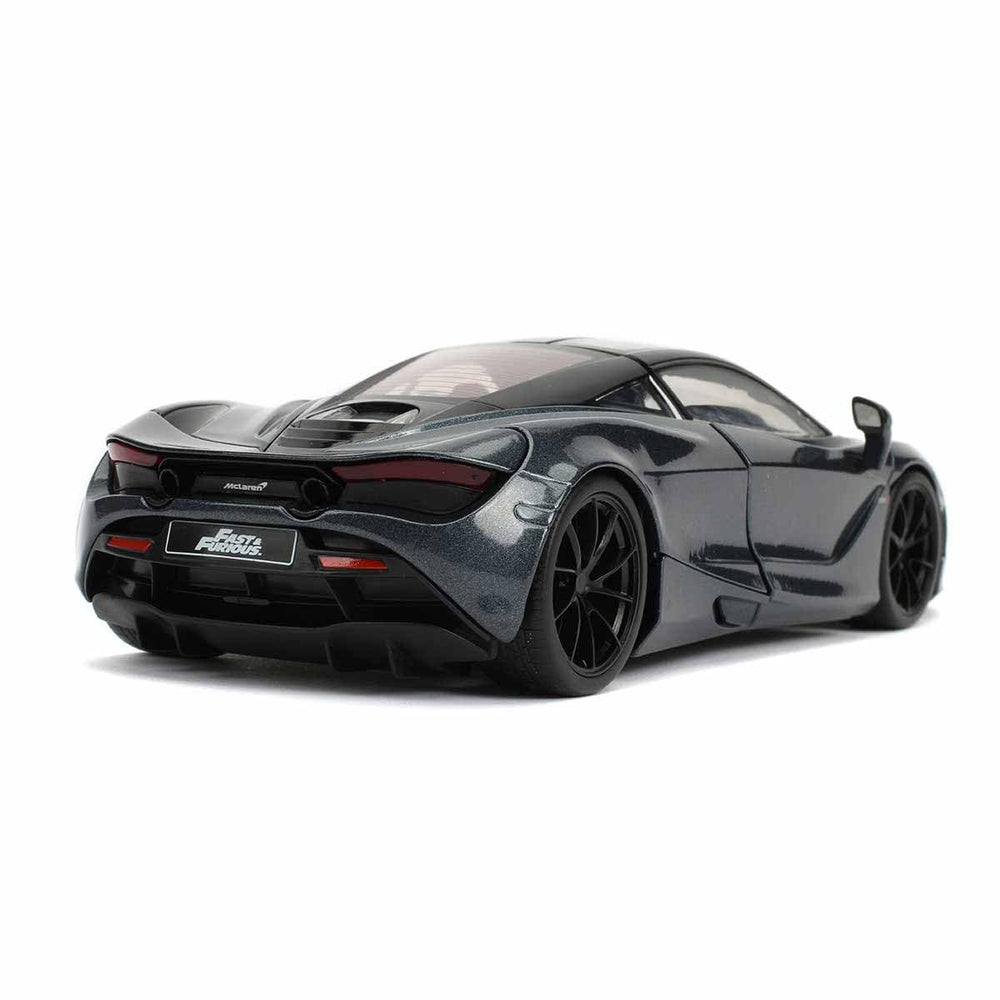 Jada Shaw McLaren 720S open doors showcases interior accuracy and scale.